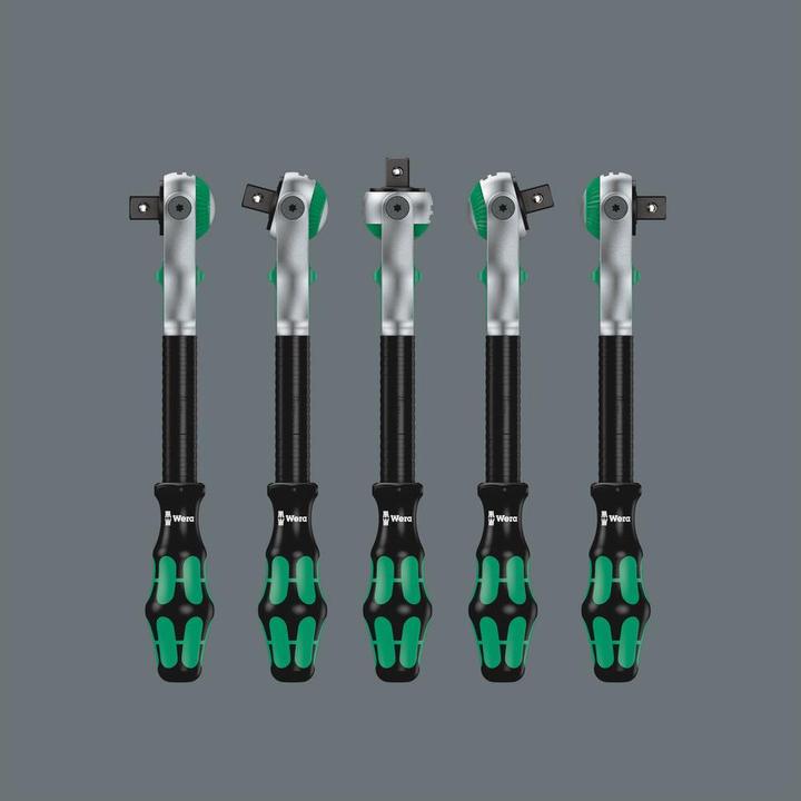 Actual product image Wera 8100 SA 6 Zyklop Speed Ratchet Set (6 mm, 12 mm, 10 mm, 7 mm, 11 mm, 5 mm, 8 mm, 9 mm, 13 mm)