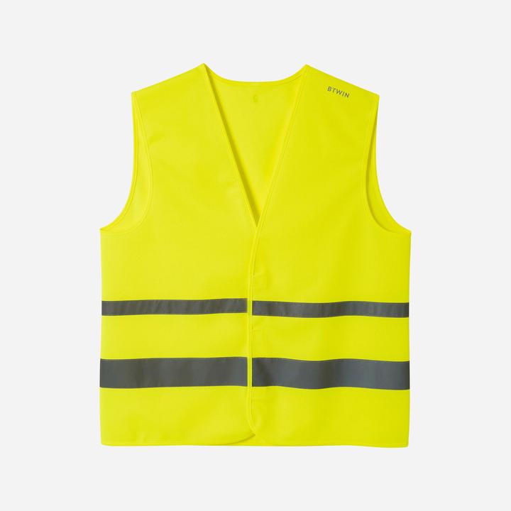 Image du produit Btwin Vélo Gilet de sécurité haute visibilité Polyester (L, M)