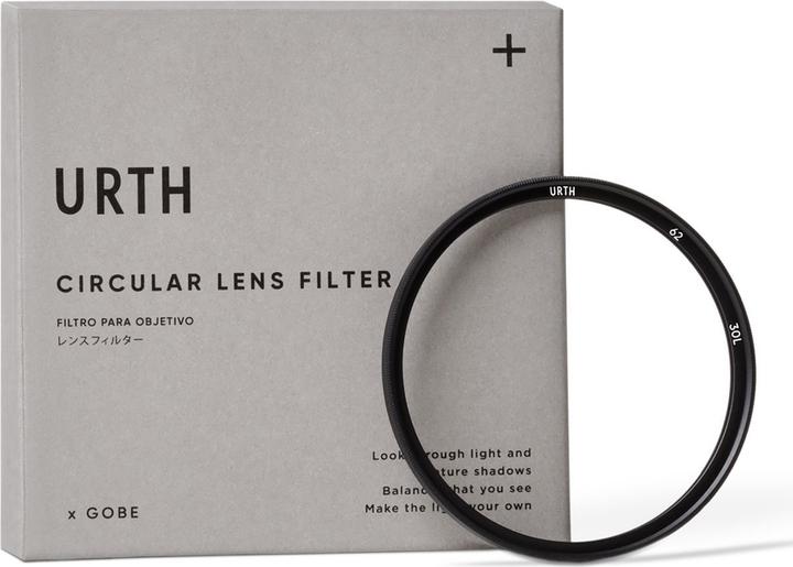 Produktbild Urth 62mm UV Objektivfilter (Plus +) (62 mm, UV-Filter)