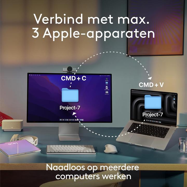 Actual product image Logitech Mx Keys S For Mac (Eng. Int., Wireless)