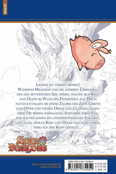 Immagine prodotto Seven Deadly Sins 25 (Tedesco, Suzuki Nakaba, 2019)