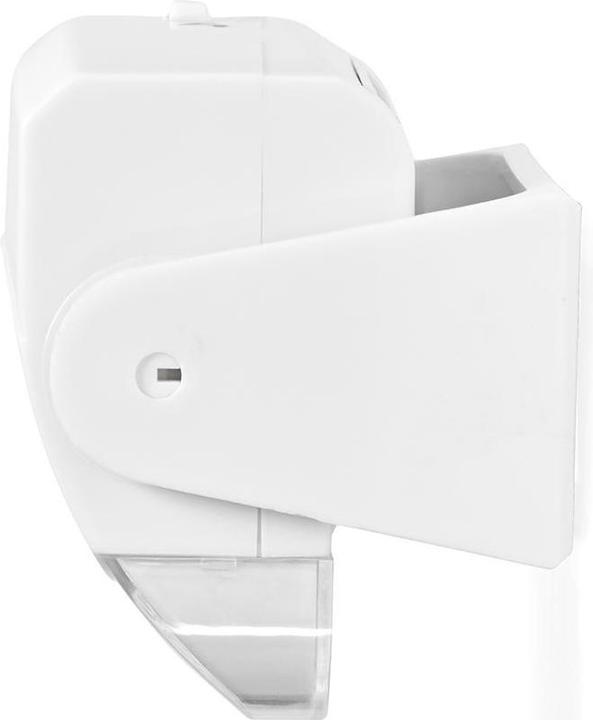 Image du produit Nedis Alarme de porte avec détecteur de mouvement et sonnerie 80 dB, montage mural et au plafond, blanc (1.10 m)