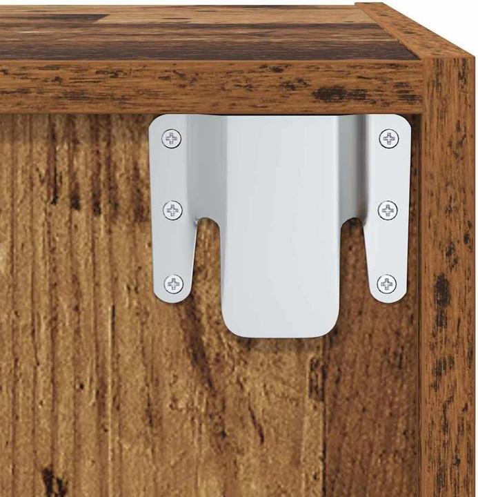 Image du produit vidaXL Wandmontierter Schrank (37 x 37 x 107 cm)