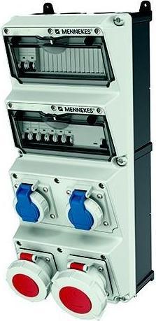 Actual product image Mennekes Socket combination