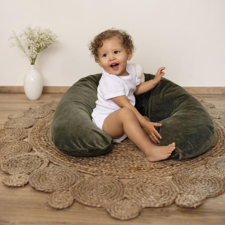 Immagine prodotto Zewi Cuscino da allattamento in velluto (190 cm)