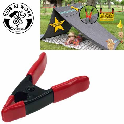 Corvus Toys Pinces pour la construction de tentes