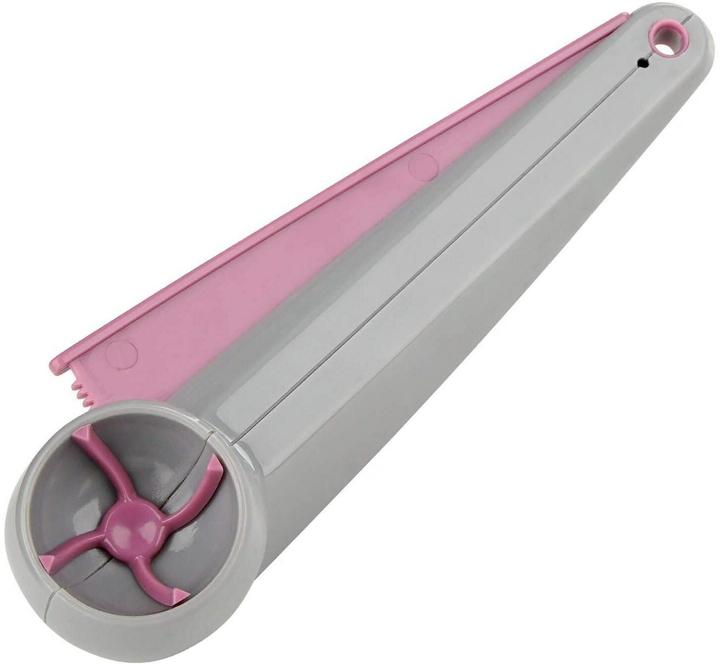 Zenker Vermicelles-Presse Sweet Sensation Grau/Pink, 3 x16 cm (Gebäckpresse)