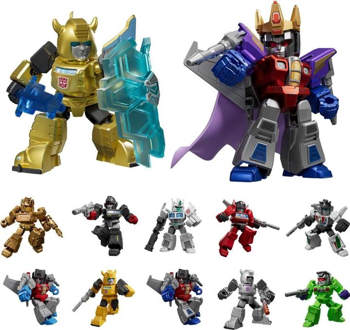 Actual product image Blokees Figures - Transformers - Defender Version 02 - The Overthrow - Display da 12 pz.
