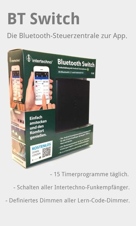 Produktbild intertechno IT BT, Smartphonesteuerung