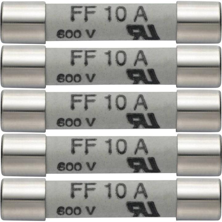 Actual product image Testo Fuse multimeter fuse set of 5 tzsicherungen 10A/600V