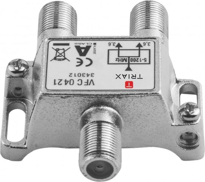 Actual product image Triax VFC 0421 RF splitter (Terminal strips)