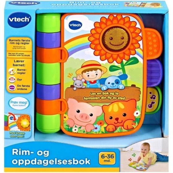 VTech Baby Rim og Opdagelsesbok NO