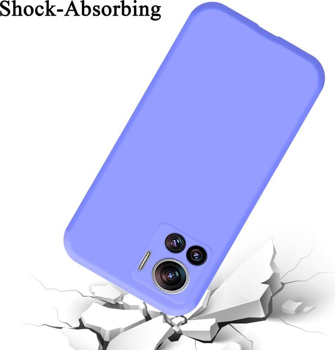 Actual product image Cadorabo TPU Liquid Silicone Case Cover for Motorola EDGE 30 ULTRA / X30 PRO (Motorola Moto X30 Pro)