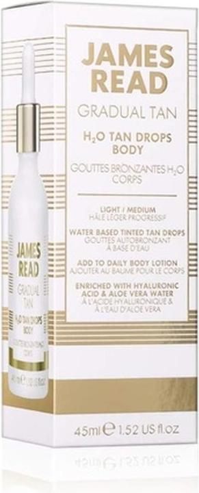 Immagine prodotto James Read Gocce di abbronzatura graduale H2O (Siero autoabbronzante, 45 ml)