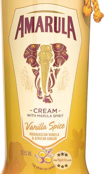 Produktbild Amarula Vanilla Spice Cream Likör