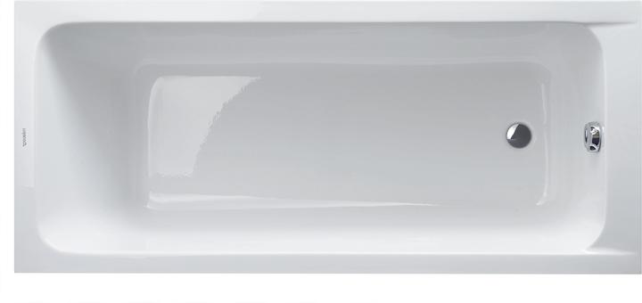 Produktbild Duravit Rechteckbadewanne Krperformbadewanne D-Code 70 x 170 cm wei glatt 700098000000000 (110 l, 170 cm, 70 cm)