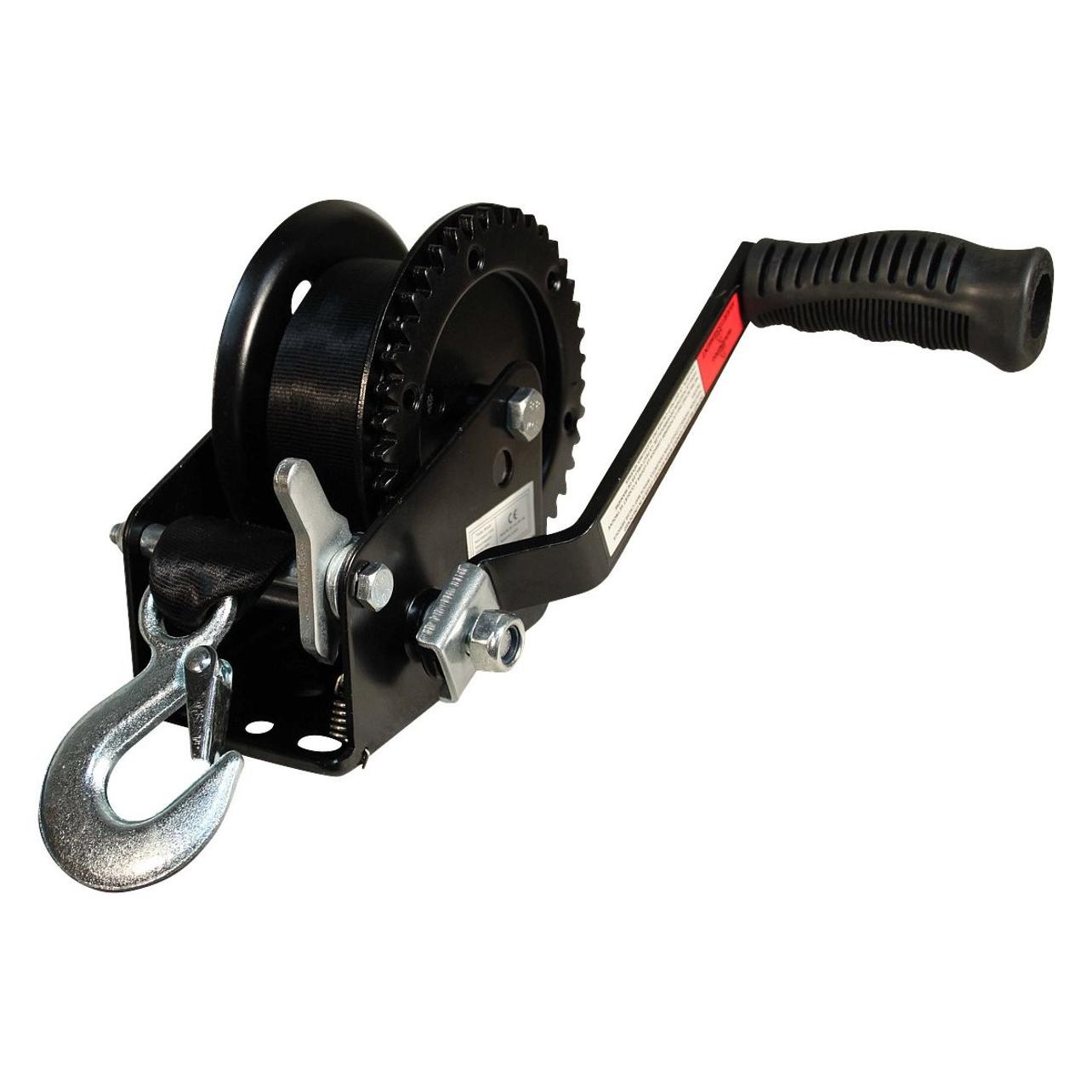 Novio, Takel + Werkplaatskraan, W1200D-1 Handlier Met Haak, Zwart - 6 M, 540 Kg