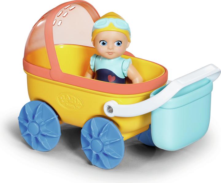 Actual product image Zapf Creation BABY bornSplish Splash pushchair with Emma