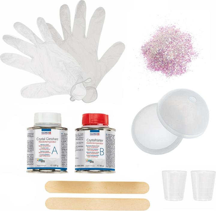 Actual product image Glorex Casting Resin Crystal Ball