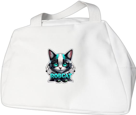 Produktbild Bügelbilder Schulrucksack-Set Robocat