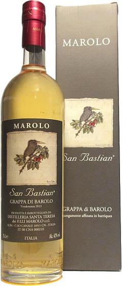 Produktbild Marolo Grappa San Bastian | barricata (1 x 70 cl)