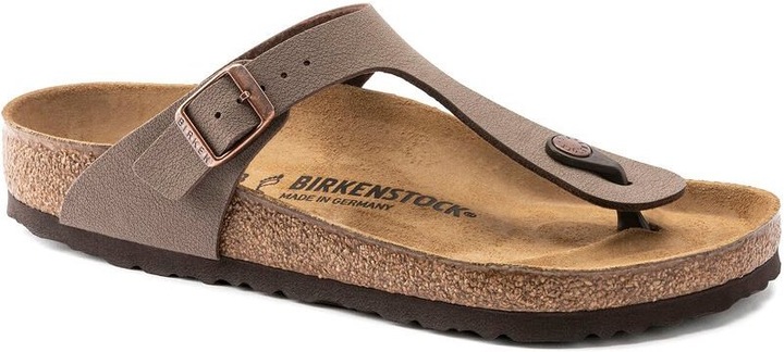 Actual product image Birkenstock GIZEH Kids Birko-Flor Regular - Mocha Nubuck (30)