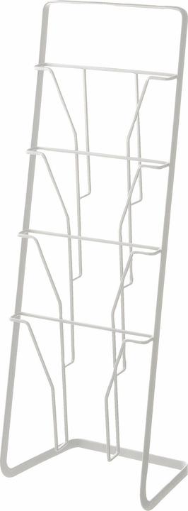 Yamazaki Porte-revues à 4 compartiments TOWER (25 x 18 x 71 cm)