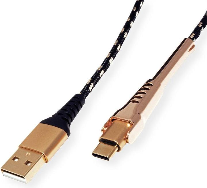Roline Gold USB cable (1 m, USB 2.0)