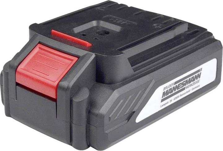 Actual product image Mannesmann Replacement battery 20V, Li-Ion, suitable for cordless drill M17680 and M17685 (20 V)
