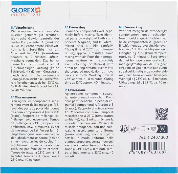 Produktbild Glorex Abformmasse 2 x 500g