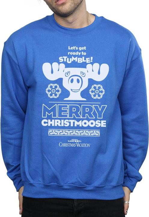 Immagine prodotto National Lampoon´s Vacation National Lampoon's Christmas Vacation Merry Christmoose Felpa Uomo (S)