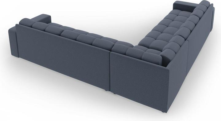 Actual product image CXL by Christian Lacroix Symmetrical Corner Sofa, "Yohan", 5 Seats, 236x236x72 Made in Europe (Corner sofa)