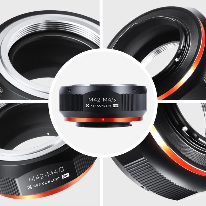 Produktbild K&F Concept M10125 High Precision Lens Adapter Mount, M42-M4/3
