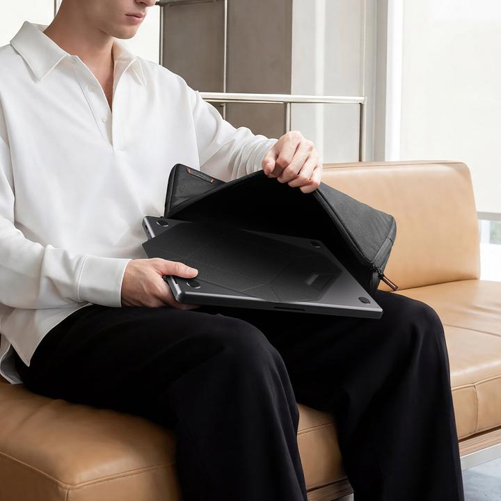 Produktbild Spigen - Laptop Holder LD201-S9 (AMP11118) - Vertical Dock, Foldable Type, Slim Fold - Black