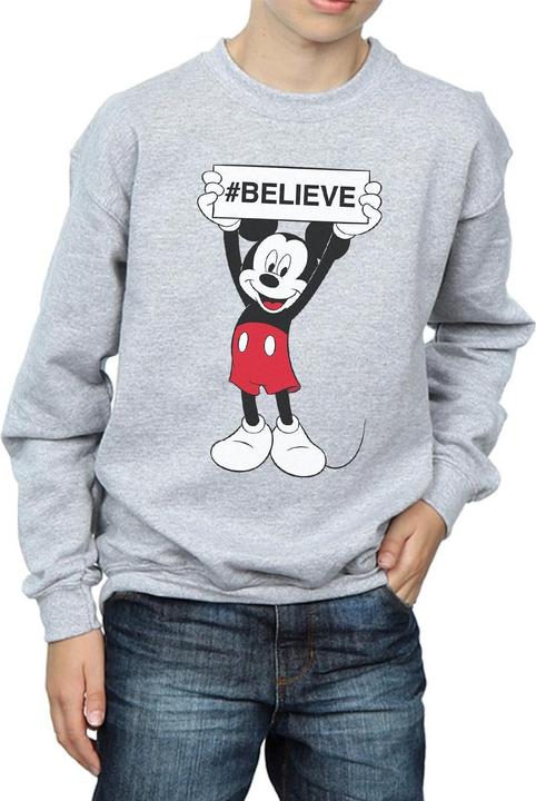 Actual product image Disney Boys Mickey MouseBelieve Sweatshirt (116)