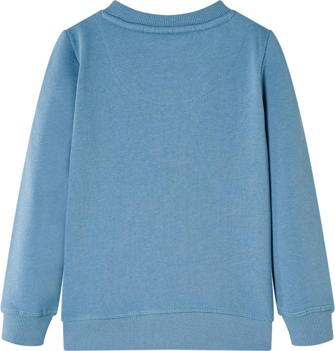 Produktbild VidaXL Kinder-Sweatshirt Mittelblau 116,Material: 92 % Baumwolle. 8 (116)