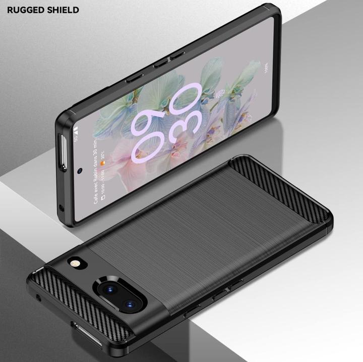 Produktbild Screenguard Carbon Brushed Soft TPU Case (Google Pixel 7)