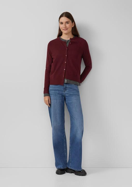 Produktbild s.Oliver Strickjacke Feinstrickcardigan aus Viskosemix (40)