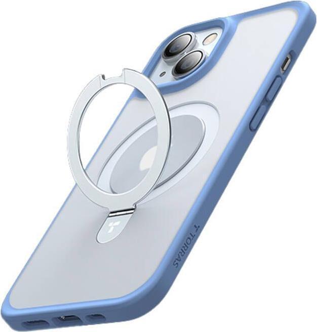 Produktbild Torras phone case Ostand Matte for iPhone 15(navy blue) (Apple iPhone 15)