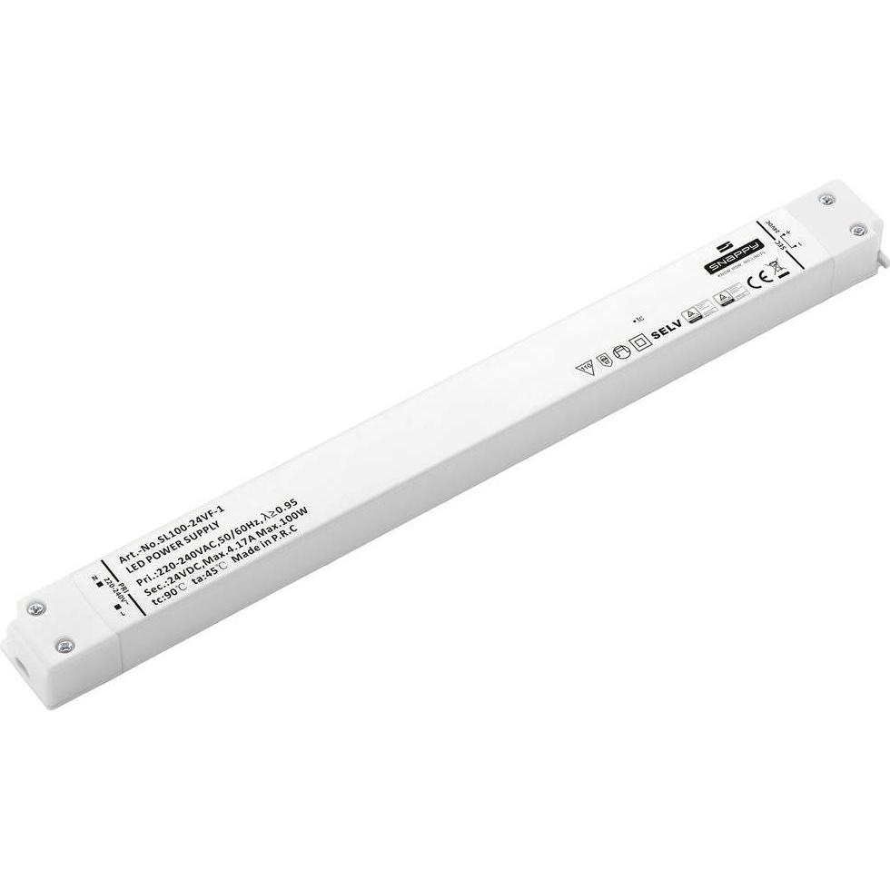 Dehner Elektronik, Zubehör Beleuchtung, SL 100-24VF-1 LED-Trafo, LED-Treiber Konstantspannung 100 W 4