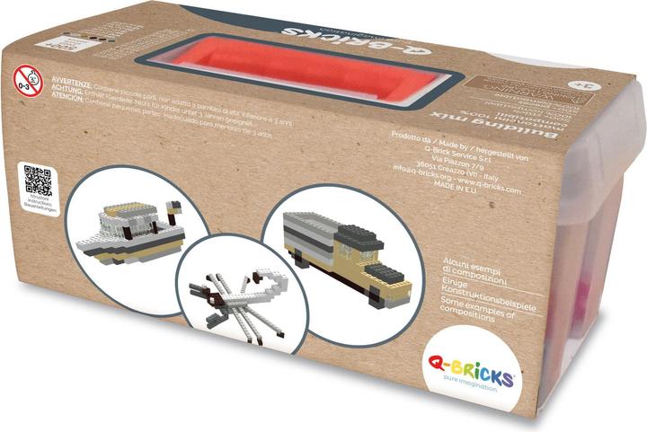 Actual product image Q-Bricks Building block Box Building mix