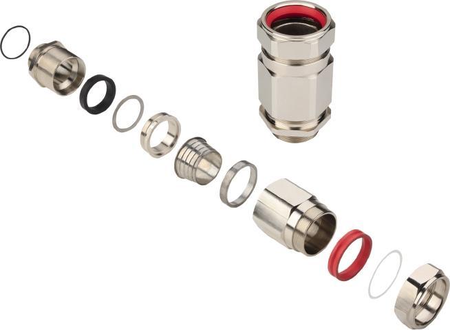 Produktbild Weidmüller Kabelverschraubung M50 Messing