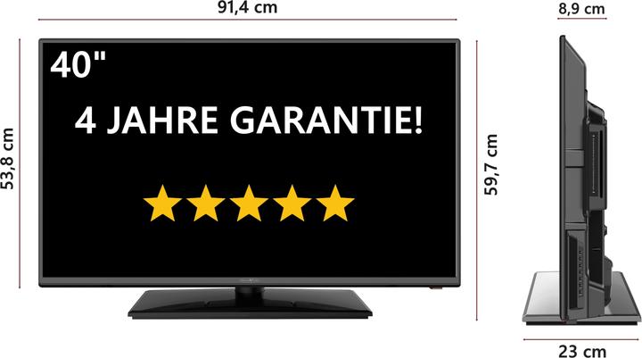 Actual product image Reflexion LDDW40IBT Full HD Smart TV with DVD player (40", LED, Full HD)