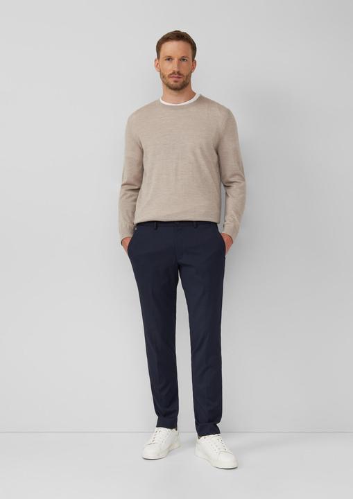 Produktbild s.Oliver Strickpullover Strickpullover aus reiner Merinowolle (M)