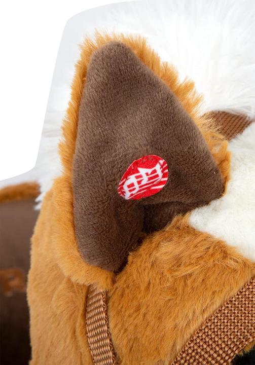 Actual product image small foot Rocking horse with seat