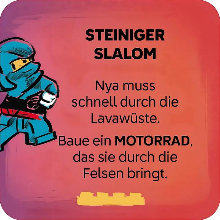 Actual product image LEGO® - ReCreate Karten - Ninja-Abenteu (LEGO Ninjago)