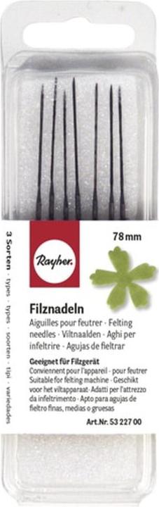 Produktbild Rayher Filznadel 78mm, 7 Stck