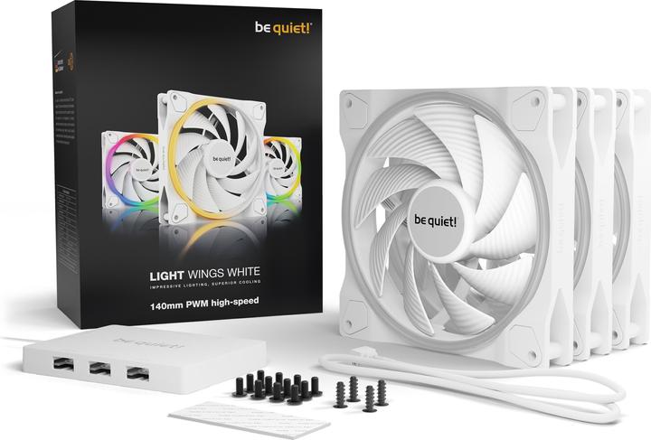 Image du produit be quiet! Light Wings (140 mm, 3 x)