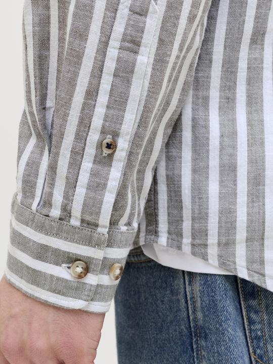 Image du produit Jack & Jones Jjesummer Linen Blend Shirt L/S Sn (L)