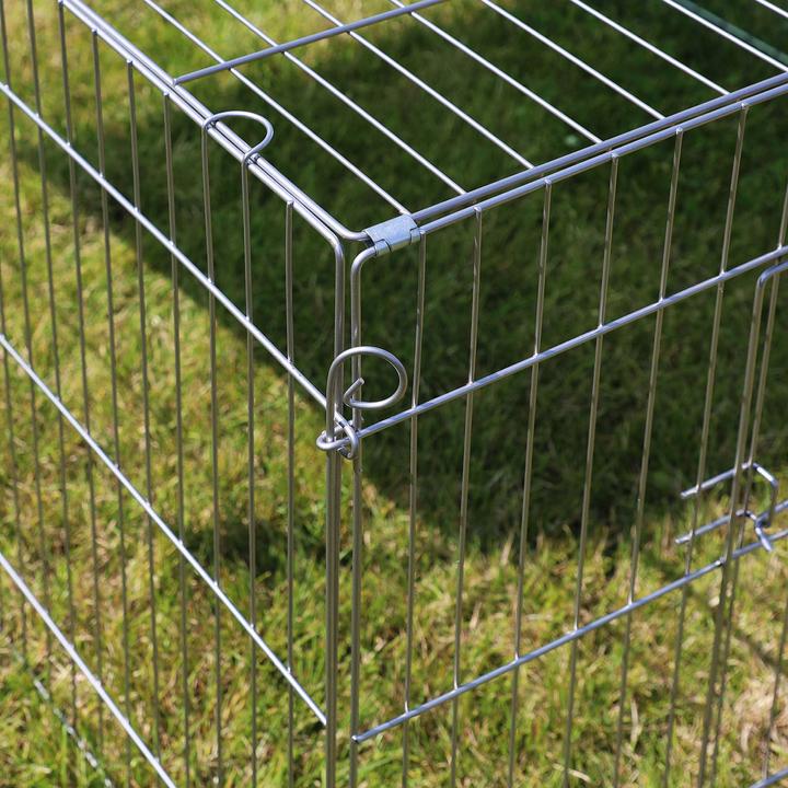 Actual product image Wiltec Outdoor enclosure cover 122x95x58cm small animal enclosure run outdoor enclosure